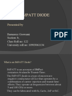 Impatt Diode