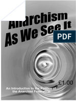 As We See It - An Introduction to the Politics of Anarchist Federation