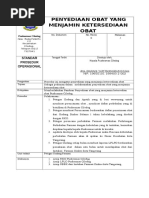 Download Sop Penyediaan Obat Yang Mjmn Ketersediaan Obat by suprihartiwi SN303874164 doc pdf