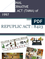Repuplic Act: 8423