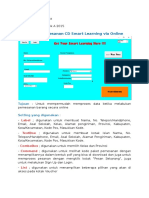 Layout Pemesanan CD Smart Learning Via Online