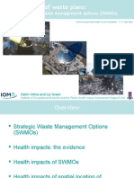 Health Impacts of Waste Plans - FINAL - UKPHA 2008