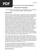 research proposal