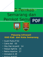 KAD Pemkab Semarang Dan Pemkot Semarang-Infraswil