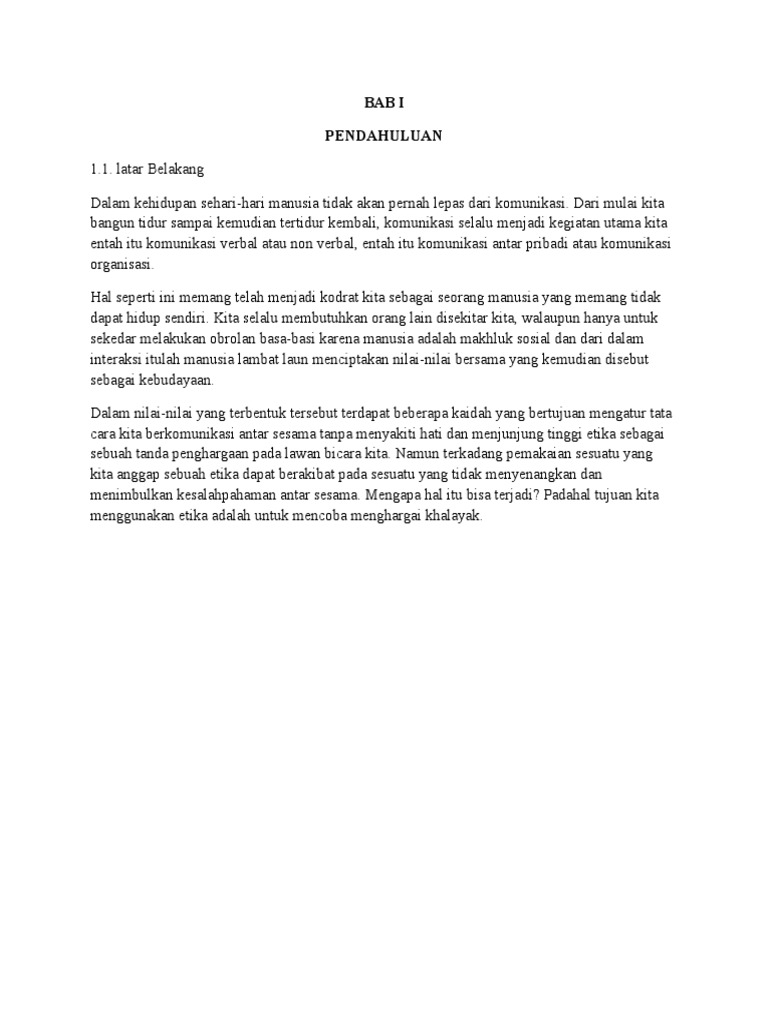 Etika Dalam Berkomunikasi Docx