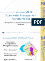 Germantown MARC Stormwater Management Retrofit Project: Montgomery County Department of Environmental Protection