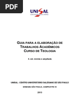 Guia Para Elaboração de Trabalhos Acadêmicos [Pio XI]