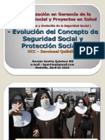 EVOLUCION CONCEPTO SEGURIDAD SOCIAL