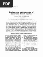 01 Andreasen - Etiology and Pathogenesis of Traumatic Dental Injuries A Clinical Study of 1298 Cases - 1970 - Eur J Oral Sci PDF