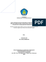 Penelitian Tindakan Kelas (PTK) Ini Disusun Untuk Memenuhi Persyaratan Penilaian Angka Kredit Tahunan Dan Kenaikan Pangkat