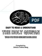 Holy Quran Word For Word P4 11-13