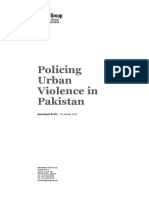 Policing Urban Violence in Pakistan