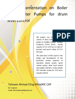 Boiler Feed Pump Saving