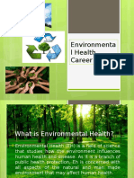 Environmental Health Career