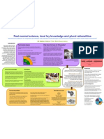 Post-Normal Science, Local Lay Knowledge and Plural Rationalities