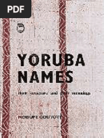 Yoruba-Names Modupe Oduyoye