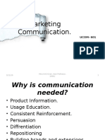 Marketing Communicatons