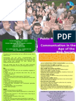 Public Participation and Health Risk Communication in The Age of The Risk Society - Top Tips Leaflet