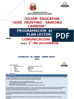 Plan Lector 2 - Unidad - Primer Grado