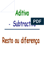 A Subtracção