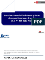 Autorizaciones de Vertimiento y Reuso Segun Rj224_2013_ana