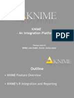 KNIME's Powerful R Integration and Reporting Features