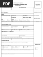 Demande de Carte de Séjour au Gabon | PDF