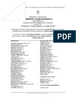 Ley 26913 - Debate en La Cámara de Senadores Argentina