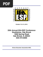 ESP October 10, 2010 Conference Brochure