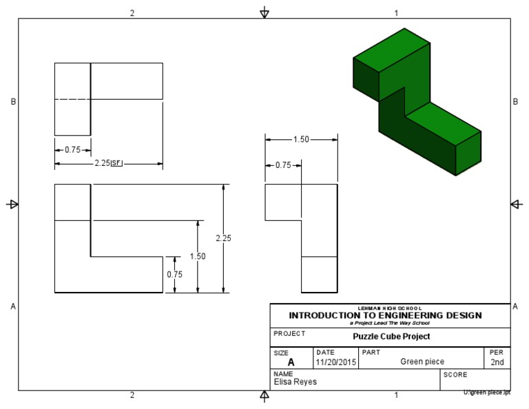 Puzzle Cube Project Overview | PDF