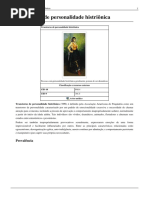 Transtorno de Personalidade Histriônica