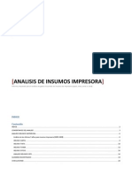 Informe Gastos Insumos 20052009