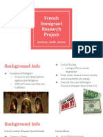 Immigrant Research Project