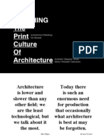 Print Culture of Architecture