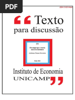 Desemprego e Teoria Macroeconomica