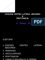 Dinding Abdomen Dan Peritoneum