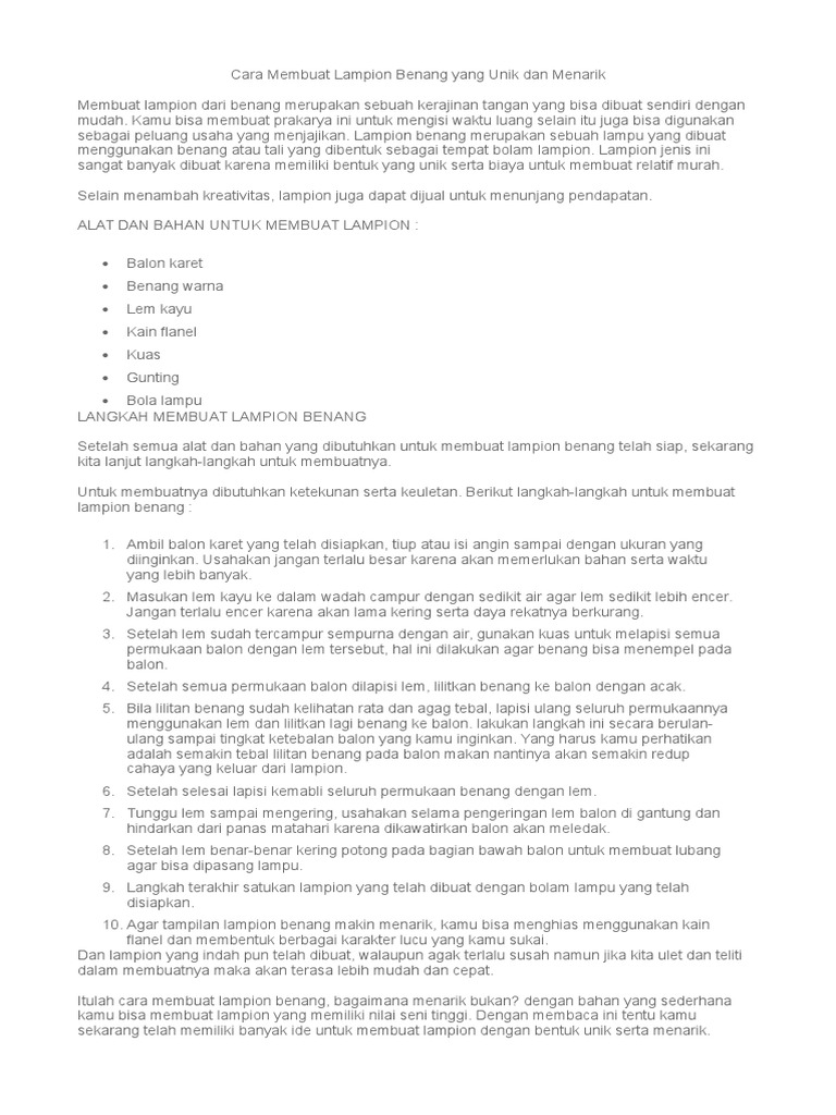 Contoh Teks Rekaman Percobaan Tentang Kerajinan Terkait Teks