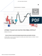 ¿Cómo Viajan Los Datos Por Fibra Óptica