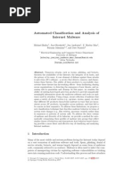 Automated Classification and Analysis of Internet Malware: (Mibailey, Jonojono, Janderse, Zmao, Farnam) @umich - Edu