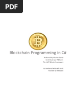 Blockchain Programming in CSharp