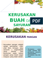 Kerusakan Buah Dan Sayur