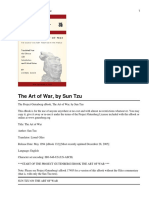 Sun Tzu on The Art of War