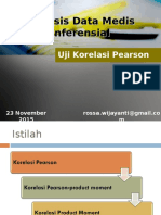 Inferensial 11 (2015016) - Uji Korelasi Pearson - Soal