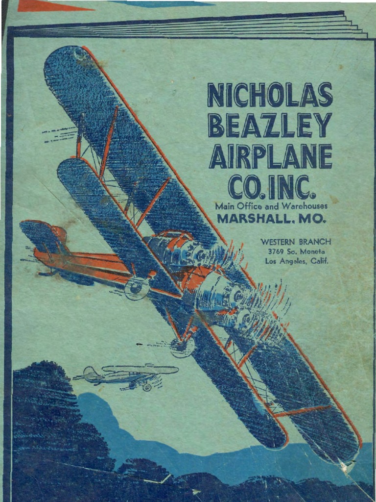 Beazley Aviation Catalog (1931) | PDF