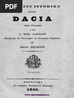 Magazinu Istoricu Pentru Dacia. Tomul 1 | PDF