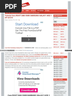 Download Www Teknokita Com Tutorial Cara Root Dan Cwm Samsung Galaxy by fachru SN304084368 doc pdf