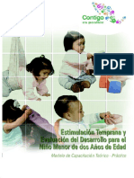 Estimulación Temprana y Evaluación Del Desarrollo Para El Niño de 2 Años de Edad