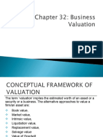 Ch. 32 Valuation of Business