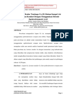 Penentuan Kadar Tembaga Cu PDF