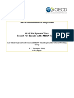 Draft Note - FDI Trends in MENA - Dec. 2014